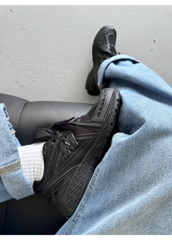 Чорні Осінні кросівки чоловічі і жіночі New Balance 1906 Black Cordura Termo | Нью Беланс 1906R