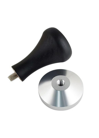 Темпер с черной ручкой 51 мм ручной пресс трамбование молотого кофе для кофеварки No Brand (368788705)