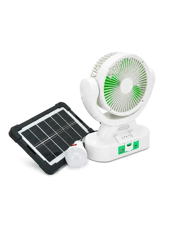 Вентилятор GDTIMES GD 8022, Solar+ встроенный аккумулятор, 1*USB лампочка, Box Voltronic (395444415)