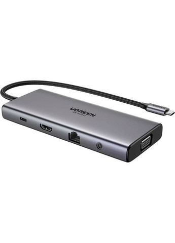 Док-станція CM639 9-in-1 Grey (45520) Ugreen (370608229)