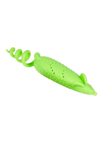 Игрушка для кошек Мышка резиновая Refillable Catnip, резина, 16,5 см GiGwi (402470978)