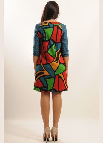 Комбінована кежуал, святковий, ділова сукня ри мари африка-софт пл 18.2-85/16 а-силует RiMari