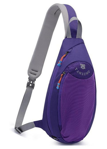 Однолямковий рюкзак сумка слінг Tanluhu . 6л. 38х18х9см. Чорна. Bd Sport (311222346)