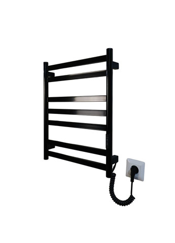 Рушникосушарка електрична з контроллером Чорний глянець 590*490 Carino MIA (367604581)