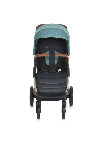 Коляска детская DYNAMIC PRO Special Mint прогулочная с чехлом дождевиком и москитной сеткой Мятная с перышками (ME 1053G-2) El Camino (334338195)