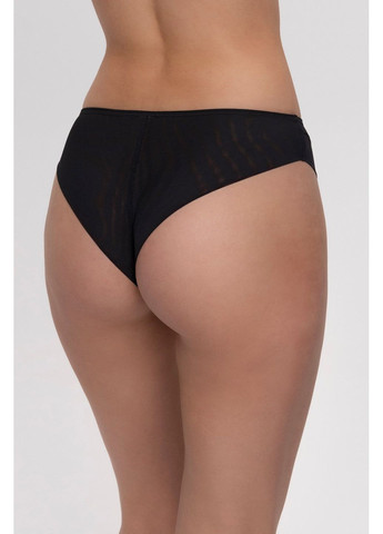 Трусики брифы из микросетки Kalyna 6200 black/peony (352777543)