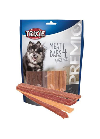 Лакомство Premio 4 Meat Bars для собак с курицей уткой бараниной и лососем 4х100 г Trixie (331651551)