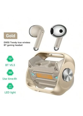 Беспроводные наушники EW55 TWS gaming headset | BT5.3, 30/300mAh, 4h | gold Hoco (377750560)