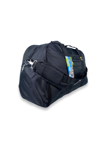 Дорожня сумка 65 л одне відділення додаткові кишені розмір: 60*35*30 см чорна Tongsheng (285814984)