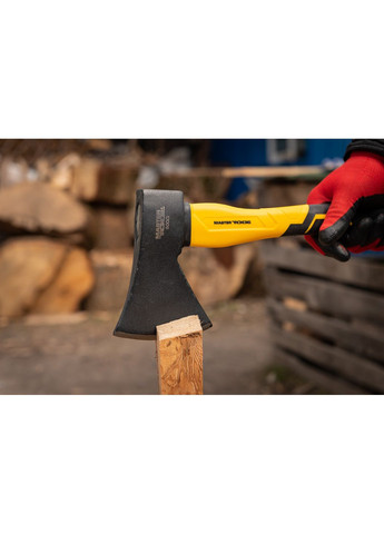 Сокира 800 г HRC 50 рукоятка фібергласова 370 мм 05-0905 Mastertool (364964726)