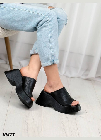 Черные шльопки Vakko