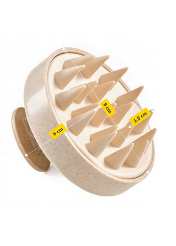 Щетка-массажер для мытья головы Biege () 4FIZJO P-5907739315182 (275095768)