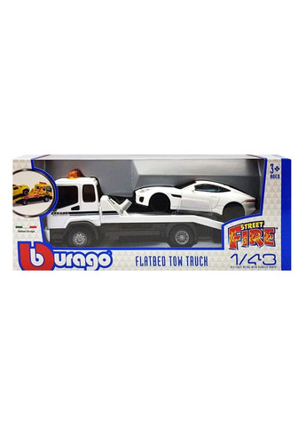 Ігровий набір - ЕВАКУАТОР з автомоделлю JAGUAR F-TYPE R DYNAMIC (V6) Bburago (315154538)