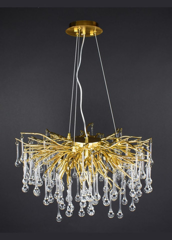 Люстра подвесная хрустальная 27227 Золото 35-180х40х40 см. Sunnysky (364493836)