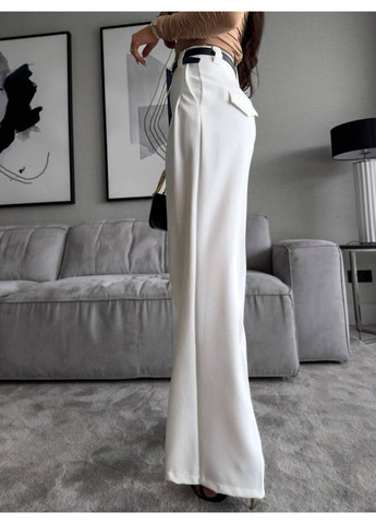 Штани палацо жіночі костюмні з високою посадкою Україна (362209902)