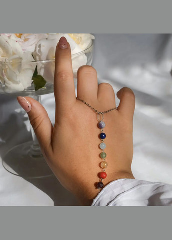 Підвіска Чакральна з натурального каміння d-6мм+- на ланцюжку L-45см фур-ра нержавіюча сталь No Brand підвіска (305077846)