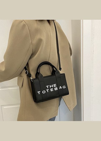 Жіноча сумка 5815 крос-боді з двома ручками чорна No Brand (306709519)