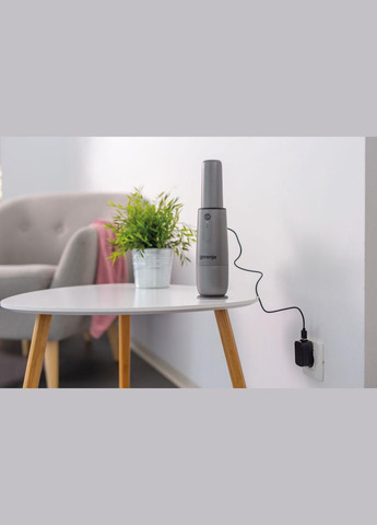 Пылесос автомоб, 70Вт, конт пыль 0.1л, автон. работа до 12мин, серый Gorenje (314748952)