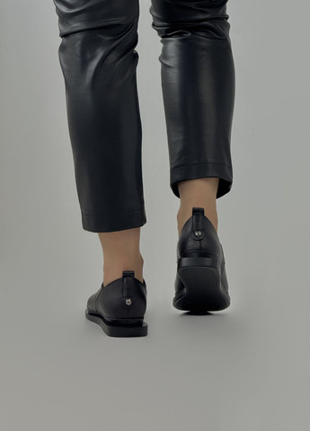 Sherlock Soon Туфли женские кожаные черный з натуральная кожа, турция — демисезон (361147586)