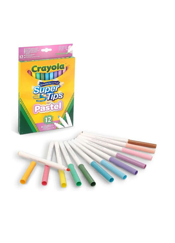 Набор фломастеров Supertips цвет разноцветный ЦБ-00249904 Crayola (292630230)