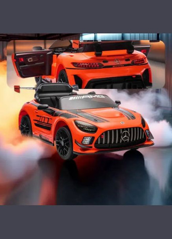 Детский электромобиль MERCEDES GT3 4x4 12 V 7 Ah оранжевый (Польша) Playhouse (337342021)