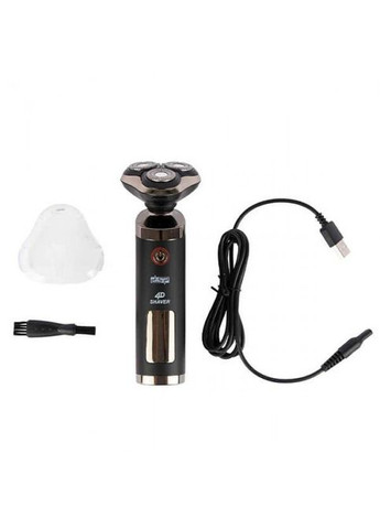 Электробритва для мужчин роторная для бритья с плавательными головками 60078 IPX5 USB DSP (297442761)