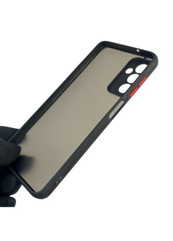 Чехол для телефона Galaxy M13 4G (SM-M135) с 3D принтом патриотическим с высокими бортами на самсунг м13 черный Samsung (366390136)