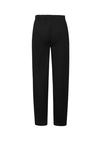 Черные спортивные, домашние демисезонные брюки прямые Fruit of the Loom