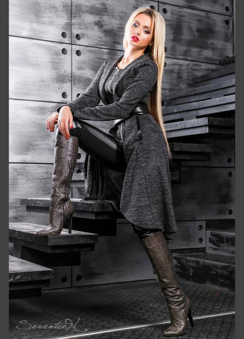 Черный демисезонный кардиган Seventeen