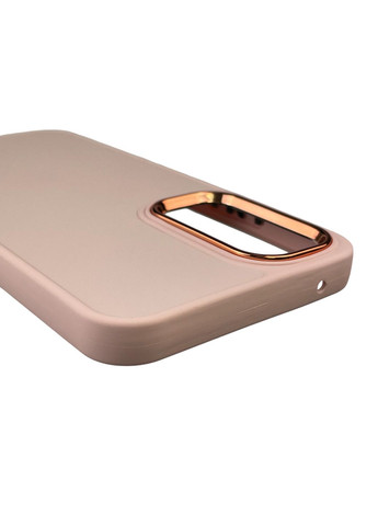 Чехол для Galaxy A54 5G (SM-A546E) с защитой на камеры с микрофиброй на самсунг а54 5г пудровий Samsung (366020893)