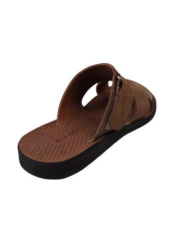 Шльопанці чоловічі капучіно натуральна шкіра Konors 936-25LSHC (331611600)