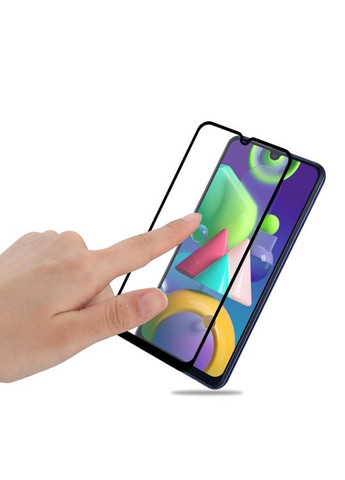 Захисне скло для Samsung Galaxy M31 (2020) M315 Full Glue 5D Black (0.33 мм) Mocolo (324234150)