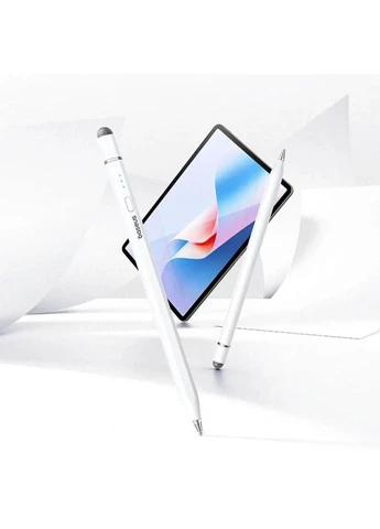 Стилус Universal Version Wired Charging 2-in-1 Stylus For HUAWEI/XIAOMI Moon White (With Type-C Cable*1 and Baseus Wise Writing HN1 (393165854)