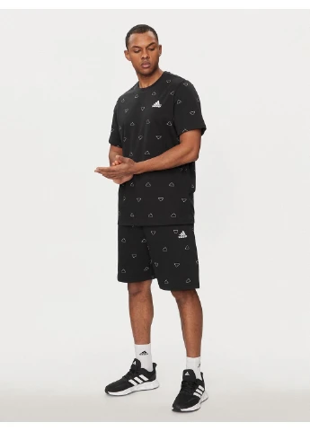 Шорти Seasonal Essentials Monogram Graphic Black IS1824 adidas (398034715)