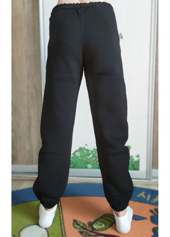 Черные спортивные, повседневный зимние джоггеры брюки No Brand