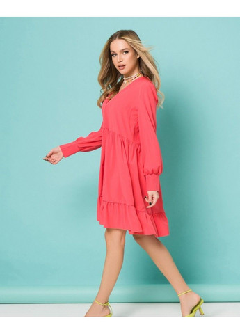 Червона повсякденний сукня 13180 червоний ISSA PLUS