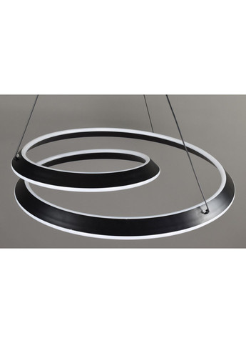 Люстра світлодіодна підвісна LED світильник для квартири на стелю лед 28264 Чорний 35-150х62х62 см. Sunnysky (365680531)