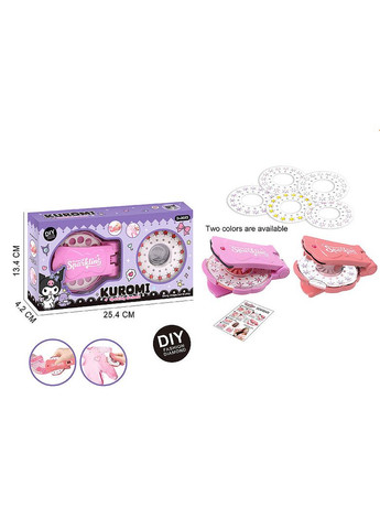 Набор для творчества "Kuromi" DM249-132(Violet) устройство для крепления страз, стразы Bambi (334161232)
