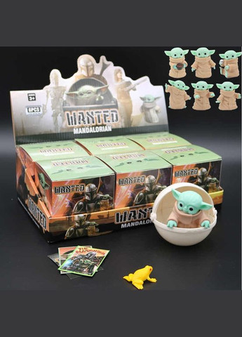 Мандалорець малюк Йода baby yoda Mandalorian у капсулі ігрові фігурки Старий Варс 6см Shantou (296723009)
