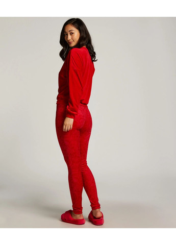 Алая всесезон пижамные домашние леггинсы Hunkemoller