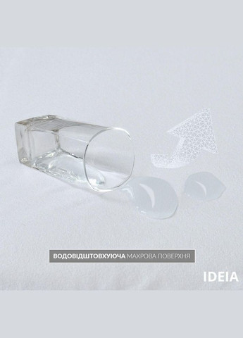 Наматрацник захисний Аква Стоп 90х200 см з гумками по кутах непромокальний натуральна бавовна IDEIA (318493612)