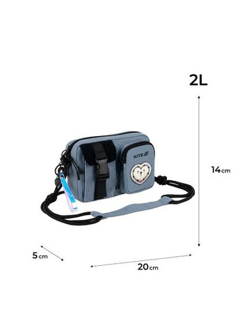 Сумка дитяча (K25-2522-3) Kite Education teens 2522-3 крос-боді (366703464)