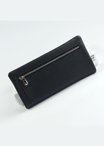 Черный женский кожаный классический кошелек портмоне на магнитах No Brand (305834003)