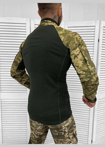 Тактична сорочка (убакс) піксель на флісі No Brand (317215156)