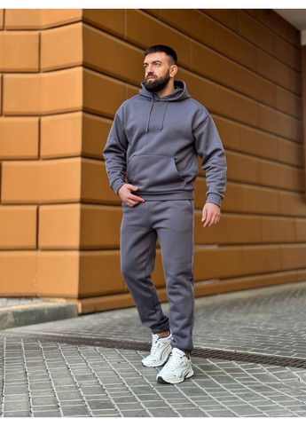 Теплый мужской костюм с капюшоном Fashion (369327126)