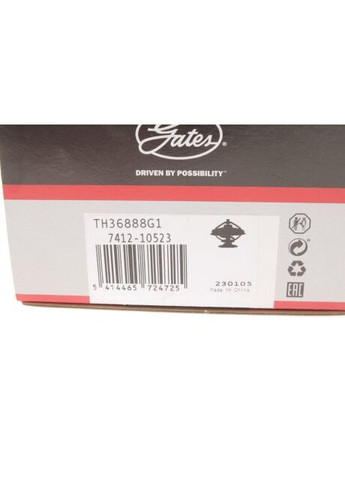 Термостат Audi A4/A6 2.4-3.2FSI 04- (88°C) (з прокладкою) TH36888G1 UA63 Gates (366194962)