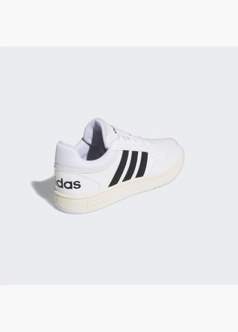 Белые мужские кроссовки hoops 3.0 low classic vintage shoes white gy5434 adidas