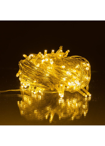 Гирлянда Нить 120 LED 10 м прозрачная, желтая GarlandoPro (363554609)