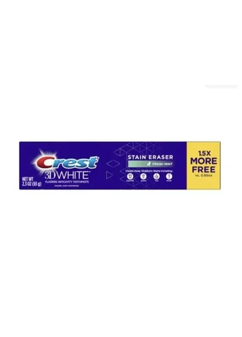 Фторвмісна зубна паста 3D Stain Eraser Mint для відбілювання Crest (321973268)