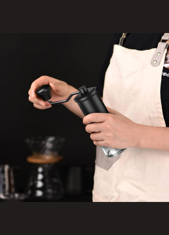 Ручна кавомолка KMDJ із сталевими жорнами (R-KMDJ-B-VS) No Brand (303420739)